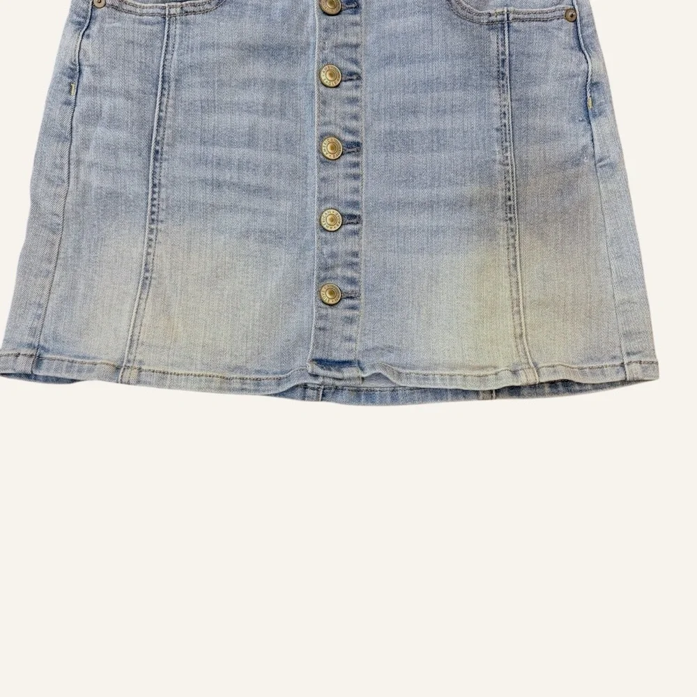 American Eagle Outfitters Light Blue‎ Denim Mini Skirt Size 4